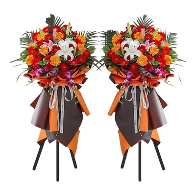 开业乔迁花篮大麦鲜花同城配送