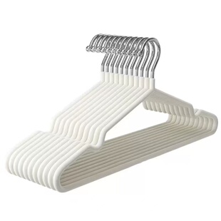 加粗衣架宿舍用学生无痕晒衣撑家用挂衣防滑衣服架子衣挂晾衣架