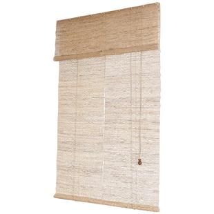 慕布卡夏布苎麻隔断屏风帘子日式门帘布艺窗帘装饰玄关帘定制