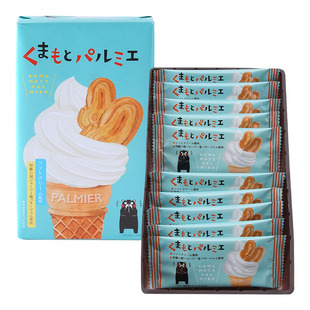 日本PALMIER帕玛奶油味蝴蝶酥盒装手工糕点零食小包装