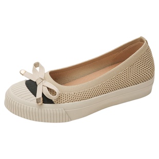 内增高渔夫鞋女2026年新款秋夏季软底不累脚日系王妃鞋豆豆鞋单鞋