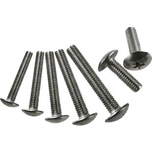 VIBORG 拉手螺丝大扁头M4十字螺丝钉D25加硬不锈钢螺丝螺栓圆头