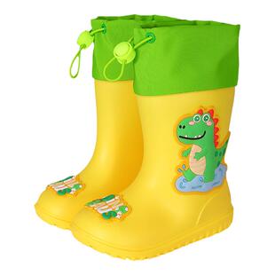 儿童雨鞋上学专用男童女款可爱水鞋防水防滑轻便2026新款高筒雨靴