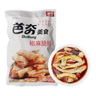 芭夯椒麻脆肠230g 红油凉菜下酒菜开袋凉拌即食 麻辣鸭肠酒店冷盘