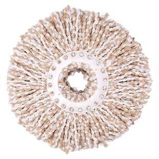 开心妈妈拖把旋转拖把头吸水墩布桶拖布替换头细纤维拖布头