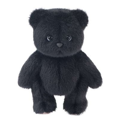 莉娜熊小黑熊玩偶手工关节可动