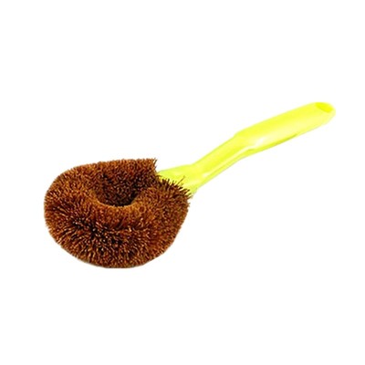 沾油长柄刷洗锅家用天然棕榈厨房