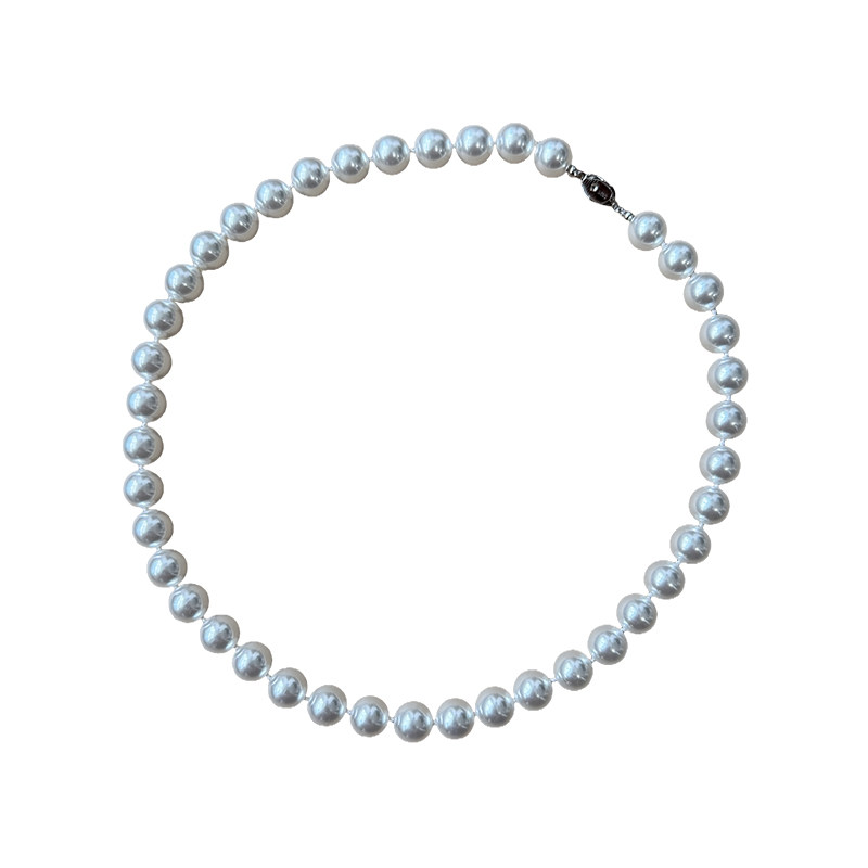 【圣诞礼物】赵露思同款澳白珍珠项链女轻奢仿天然海水极光仙女链