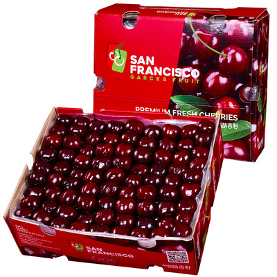 次日达|智利原箱净重5斤车厘子