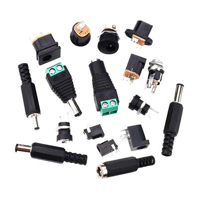 电源插座接头直流插头公头母座