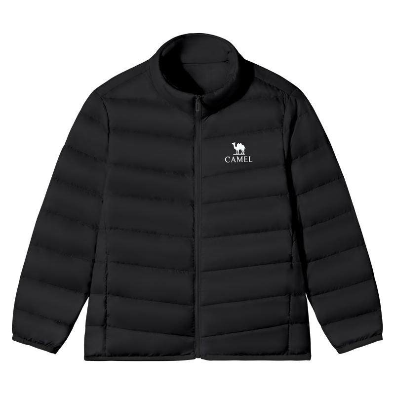 骆驼儿童羽绒服男童白鸭绒外套