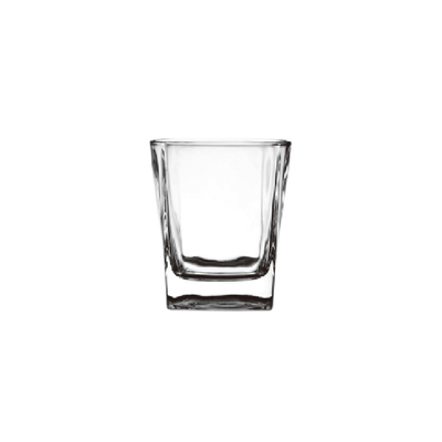 朗旭玻璃加厚耐热啤酒餐饮杯早餐牛奶杯果汁茶水杯子6只家用套装