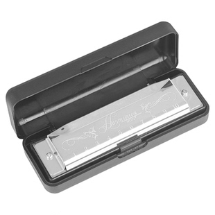 IRIN新款10孔20音彩色C调口琴小巧精致做工精细声音优美悦耳动听