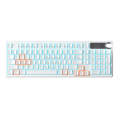 优派KC98机械键盘有线电竞游戏