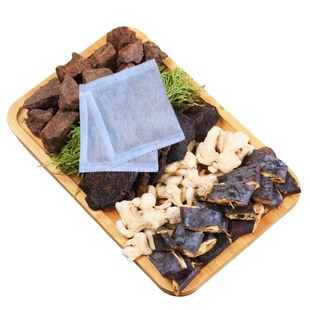 何首乌侧柏叶皂角茶麸姜粉植物洗发养发包草本茶枯粉茶籽粉洗头