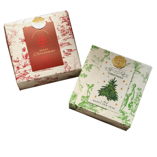 圣诞雪梨纸北欧风礼物包装纸烘焙礼盒装饰苹果打包材料内衬纸diy