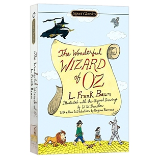 绿野仙踪 英文原版The Wonderful Wizard of Oz 可搭怦然心动flipped哈利波特HarryPotter追风筝的人相约星期二奇迹男孩Wonder