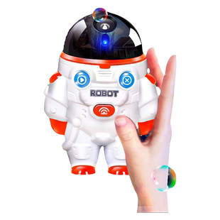 新款生日礼物COP手枪儿童泡泡枪玩具防漏不漏水全自动USB充电款