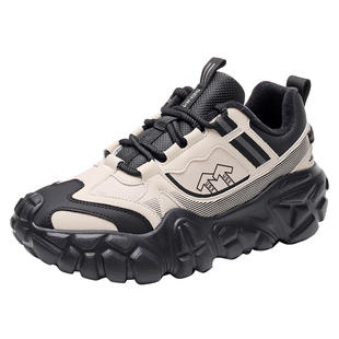 森马男鞋冬季新款加绒加厚保暖休闲百搭运动鞋户外跑步老爹潮鞋男