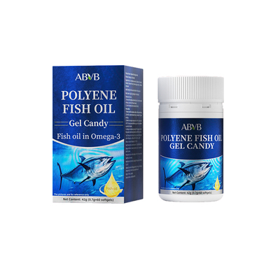 ABVB深海多烯鱼油Omega-3软胶囊EPA成人DHA高浓度中老年鱼油正品