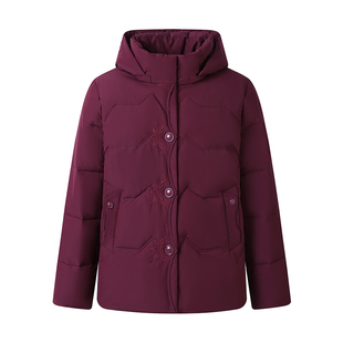 妈妈冬装外套2025新款棉袄加厚棉衣洋气中老年人女装时尚羽绒棉服