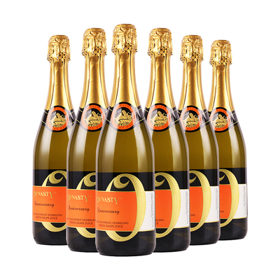 王朝新品澳洲进口气泡白葡萄汁