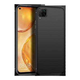 适用华为Nova7Pro手机壳nova7磨砂nova7se硅胶nove7全包镜头软壳保护套超薄防摔男士女生新款黑色防指纹外壳