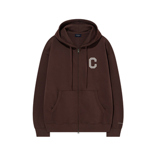 COVERNAT韩国卫衣2025新款男女同款早秋连帽情侣外套爆款时尚洋气