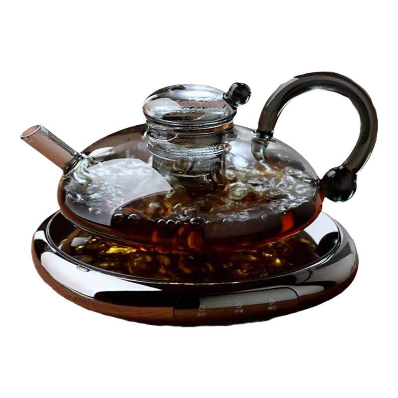 泡茶壶耐高温玻璃新款煮茶器家用花茶水分离电陶炉烧水壶轻奢茶具