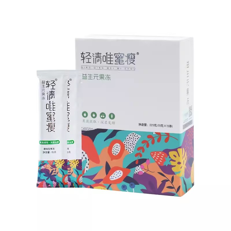福慕堂酵素果粉果冻果蔬酵素袋装酵素纤曼颜益生元果冻益生菌粉