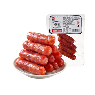 立丰甄选香肠腊肠开袋即食海派糖酒风味猪肉肠解馋零食中华老字号
