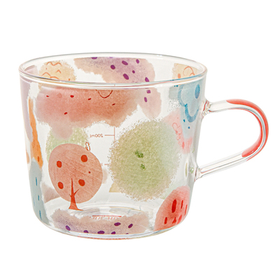 井柚高颜值高硼硅玻璃杯