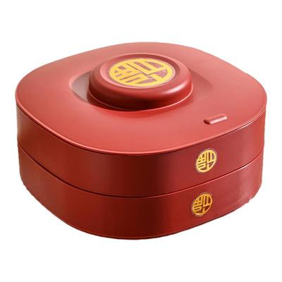 2025新款多层干果盘客厅茶几家用过年糖果盒坚果盘中式零食摆放盘