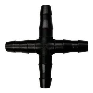 桑连十字四通 边四通连接件五通六通塑料联接扣软管接头多通齐全