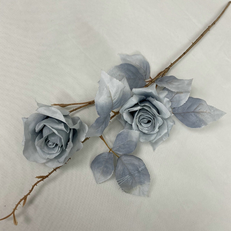 thumbnail for Wholesale of Haze Blue Floral Materials, Artificial Flowers, Fake Flowers for Wedding Decorations, Flower Arrangements, Aisle Decorations, Background Walls, Wedding Halls, Stage Backdrops