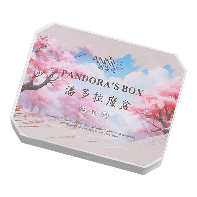 九宫格多巴胺糖果琉璃甲油胶