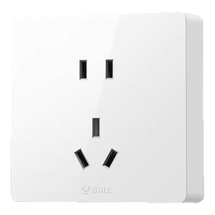 公牛明装插座家用五孔明盒插座明线墙壁公牛五孔插座明装超薄面板