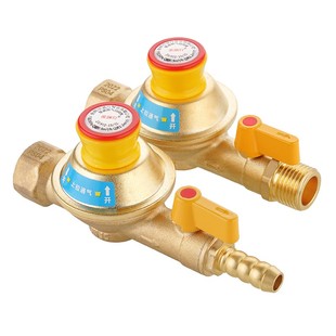 燃气自闭阀自动断气灶前阀纯铜家用热水器漏气保护燃气阀