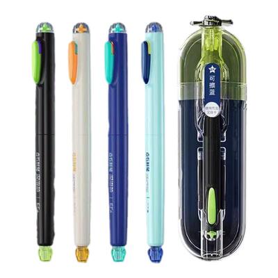 点石制笔深海舱潜艇钢笔时空舱钢笔小学生三年级可换墨囊墨水非热可擦ef尖书写顺滑不漏墨DS-7144练字书法