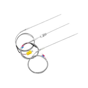 K型铠装热电偶WRNK-191针型热电偶探针式温度传感器可弯曲PT100/E