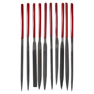 VTOOL什锦锉刀套装高碳钢金钢锉金属锉刀中齿平圆四方三角锉钢锉