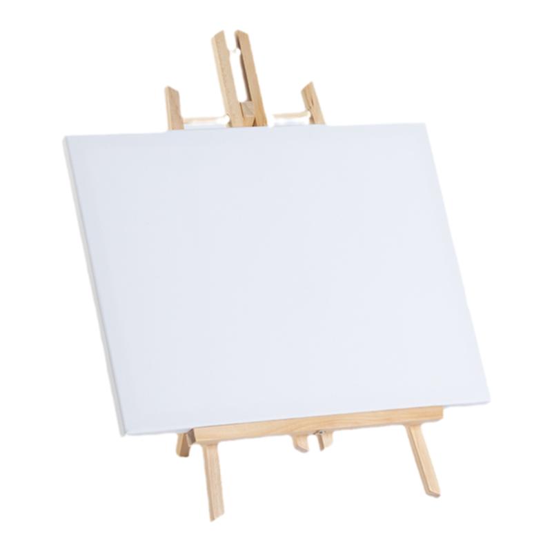 迷你画框画架套装桌面台式木质展示架子桌上支架折叠便携小画架