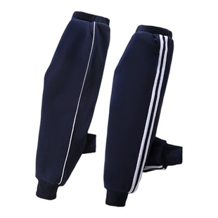 秋冬款藏青色校服裤一条过冬夹棉裤中小学生通用日常穿搭运动卫裤