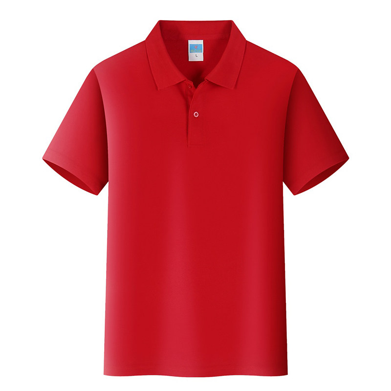 夏季纯棉翻领短袖T恤定制POLO衫印logo工作服广告文化衫定做刺绣