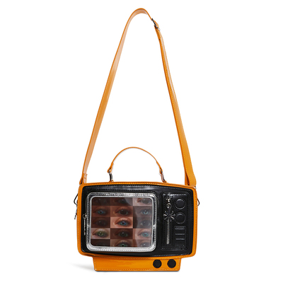 2025创意美式辣妹复古电视机包包