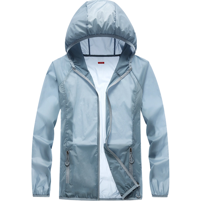 k2凯图巅峰25年新款皮肤风衣男款轻薄透气外套女款户外防晒衣连帽