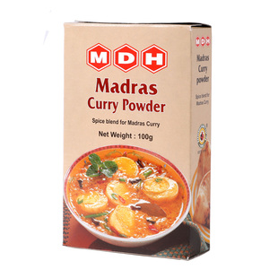 印度进口马德拉斯黄咖喱粉MDH Madras Curry Powder玛莎拉调味粉
