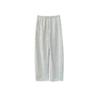 随性出街！~慵懒风阔腿糯米裤