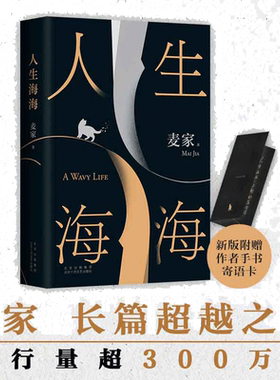 当当印签版【飞机盒+赠贴纸+冰箱贴+笔记本 】人生海海 麦家经典长篇力作 茅盾文学奖得主作品 解密暗算风声人间信现当代文学小说