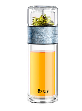 点盛纯钛2026新款茶水分离泡茶杯